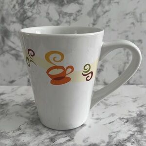 Dunkin Donuts Coffee Cup Tall Mug Steaming coffee cups